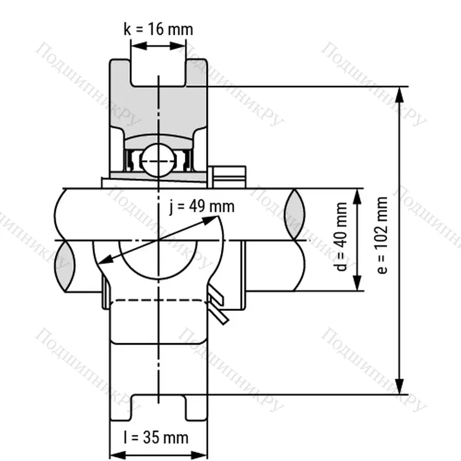 Подшипниковый узел