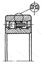 Модификация подшипника 4-3282117У размер 85x130x34