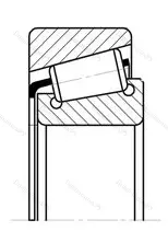 Модификация подшипника 6-7522М размер 110x200x56