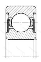 Подшипник ADR.X 8ZZ размер 8x16x5