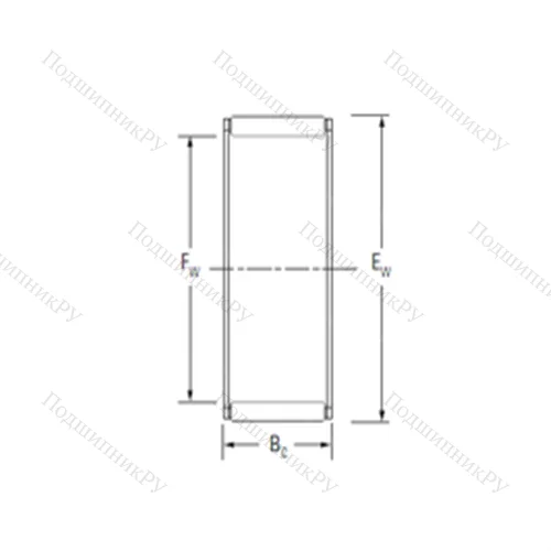 Подшипник игольчатый радиальный K 32X 40X 36H