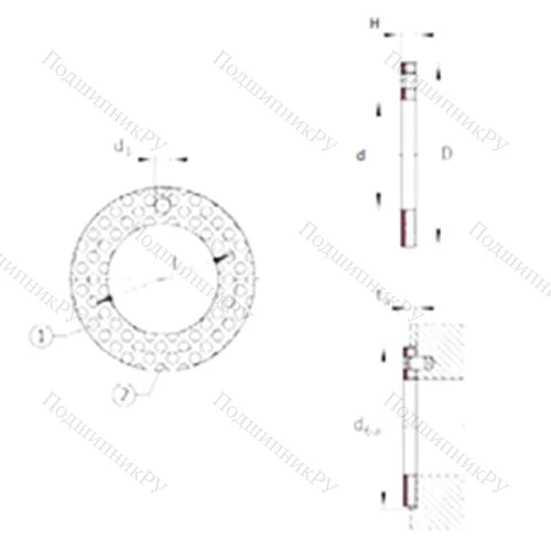 Подшипник скольжения EGW 26-E 50