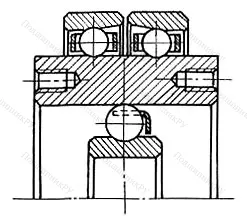 Модификация подшипника 4-390095К2 размер 5x24x10,5/12 от производителя  ГПЗ-4 Модификация подшипника 4-390095К2 размер 5x24x10,5/12 от производителя  ГПЗ-4