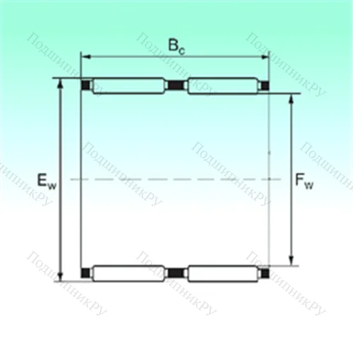 Подшипник игольчатый радиальный K 70x78x46 - ZW