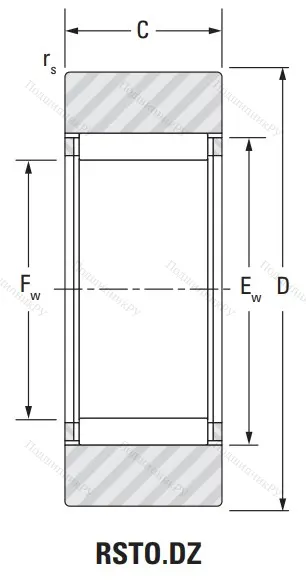 Подшипник RSTO 8 DZ