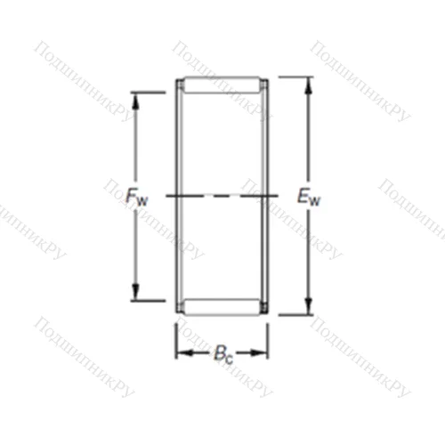 Подшипник игольчатый радиальный K 32X 36X 15F от производителя  TIMKEN Подшипник игольчатый радиальный K 32X 36X 15F от производителя  TIMKEN