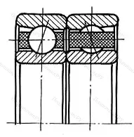 Подшипник  266205 размер 25x52x30
