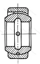 Подшипник  ШСП60 размер 60x90x34/44 от производителя  ГПЗ-27