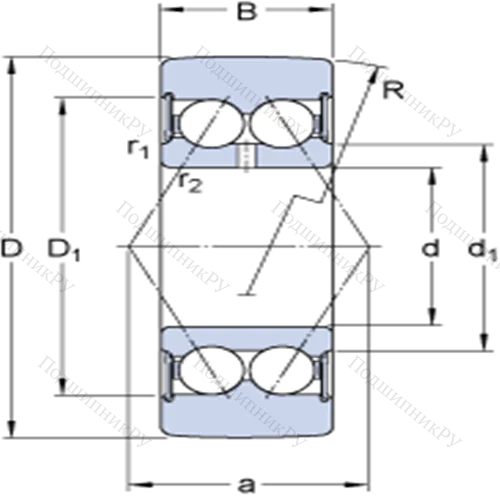 Опорные ролики на основе шарикоподшипников 305800 C-2RS 1 от производителя  SKF Опорные ролики на основе шарикоподшипников 305800 C-2RS 1 от производителя  SKF