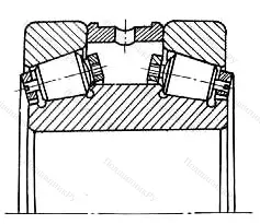 Подшипник HM 261049/HM 2610 размер 333,375x469,9x166,688 от производителя  TIMKEN