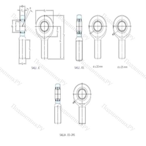 Подшипник скольжения сферический