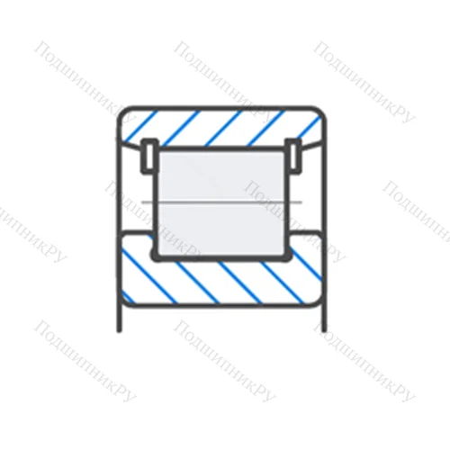 Подшипник роликовый радиальный