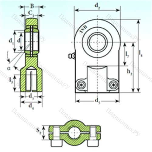 Подшипник скольжения сферический TAPR 703 DO