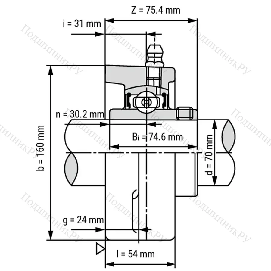 Подшипниковый узел