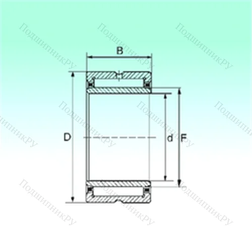 Подшипник игольчатый радиальный NKIS 100