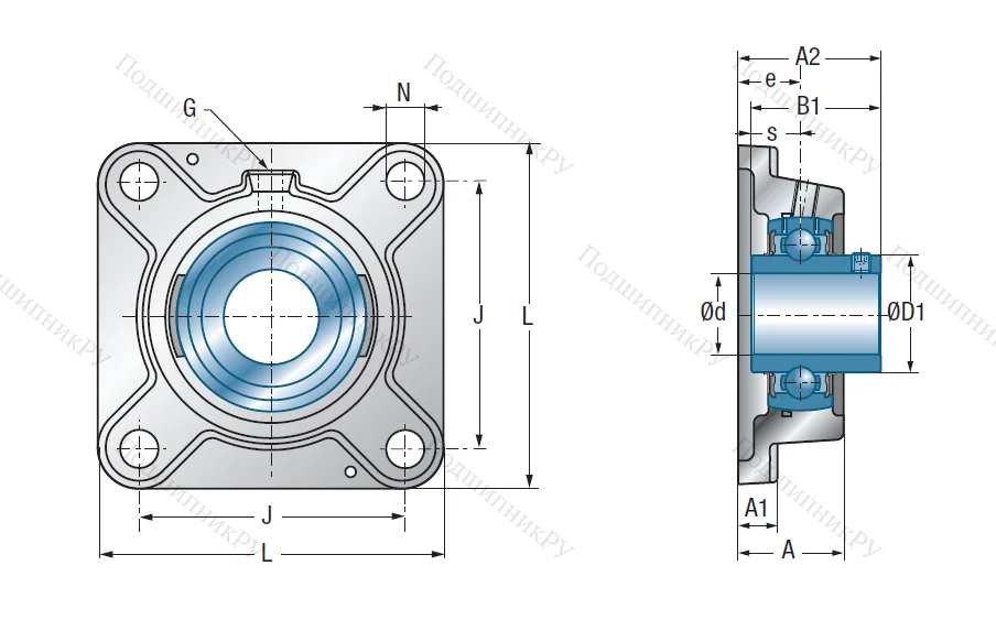 Подшипниковый узел