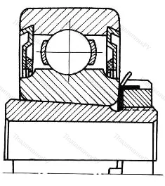 Модификация подшипника 380088КС11 размер 8x22x7,3/8 от производителя  ГПЗ-4
