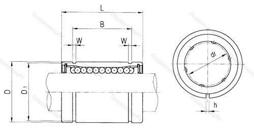 Подшипник LM 12 UU AJ в Тюмени