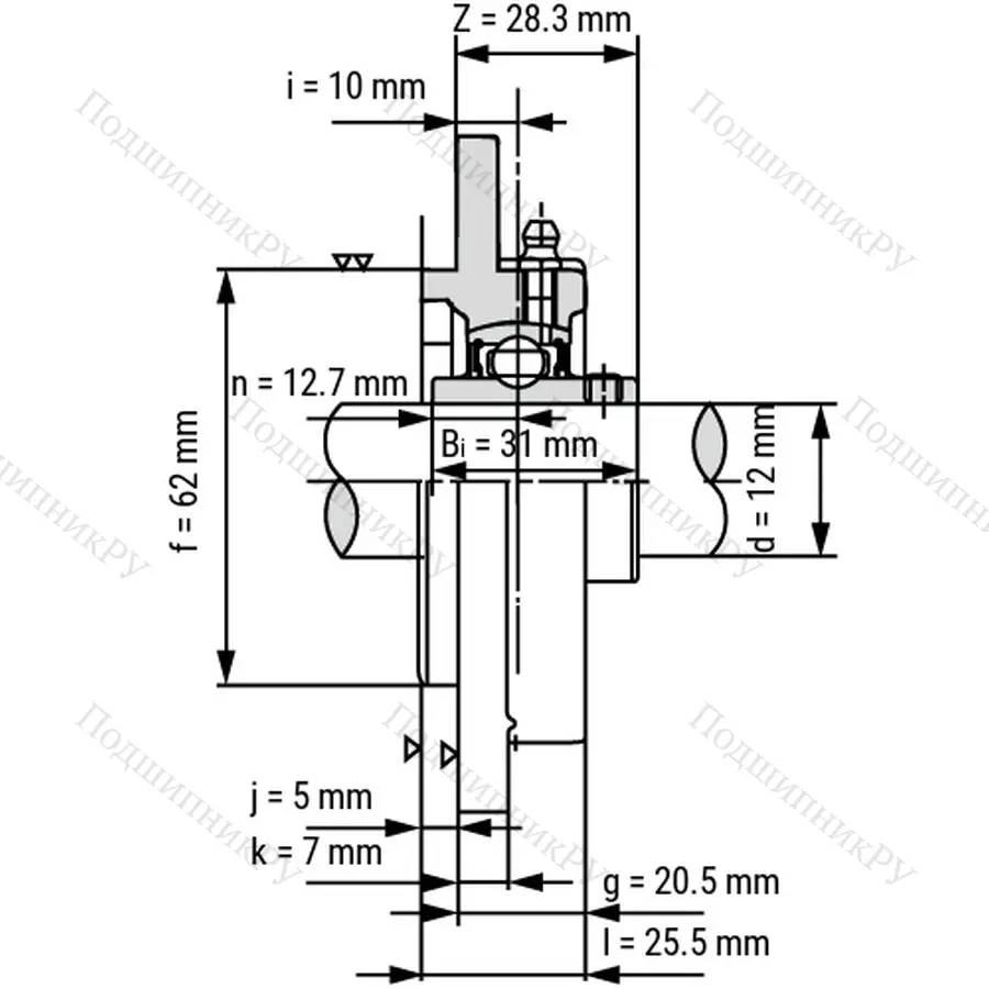 Подшипниковый узел