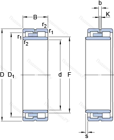Подшипник NNU 4938 B/SPW 33 в Тюмени
