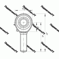 Подшипник GAKR 16-PB в Тюмени