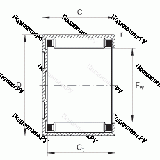 Подшипник BK 4020 в Тюмени