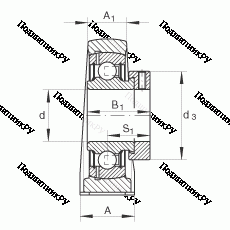 Подшипник PASE 35-N в Тюмени