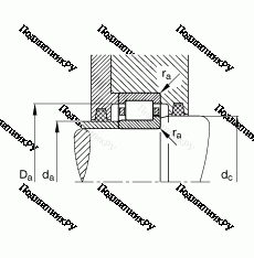 Подшипник NJ 2230-E-M 1 в Тюмени